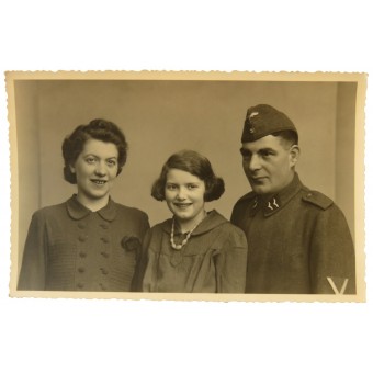 Семейное фото зенитчика люфта. Espenlaub militaria